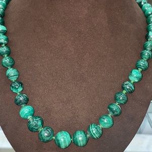 Malachite  necklace
